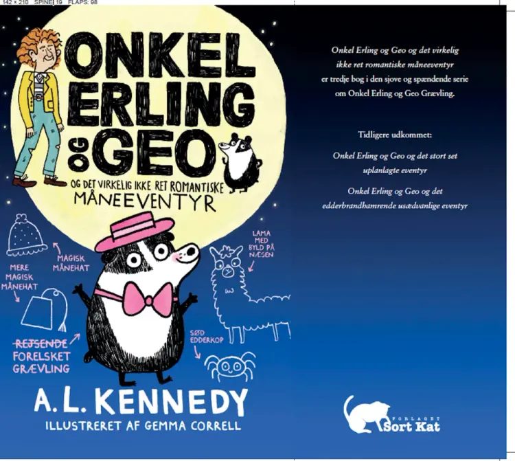 Onkel Erling og Geo og det virkelig ikke ret romantiske måneeventyr af A.L. Kennedy