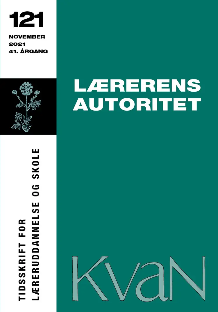 KvaN 121 - Lærerens autoritet af Carsten Fogh Nielsen m.fl.