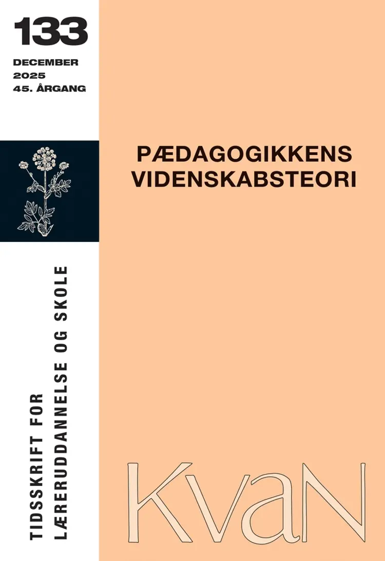 Pædagogikkens videnskabsteori af Niels Tange (m.fl.)