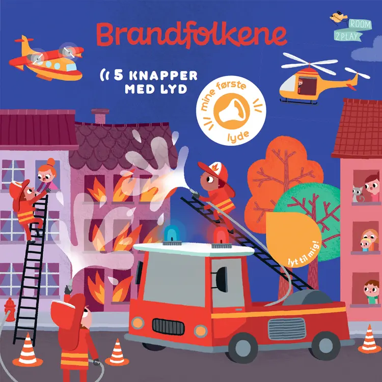 Pegebog med lyd - Brandfolkene af Amandine Notaert