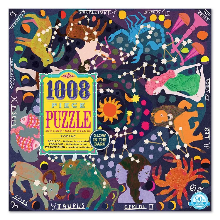 Puslespil 1000 brikker - Zodiac