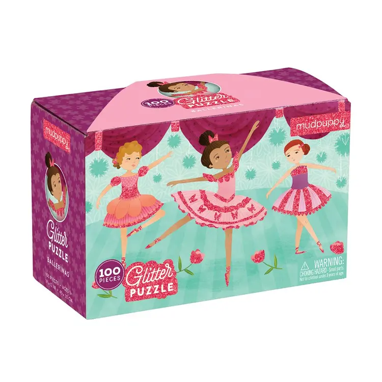 Puslespil 100 brk - Ballerina Glitter