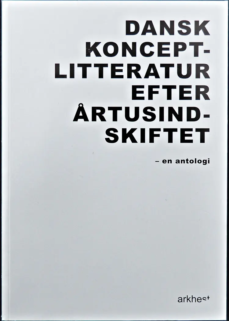 Dansk konceptlitteratur efter årtusindskiftet af Martin Larsen