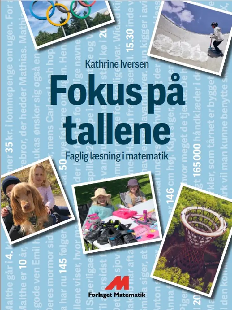 Fokus på tallene, sæt af 5 stk. af Kathrine Iversen
