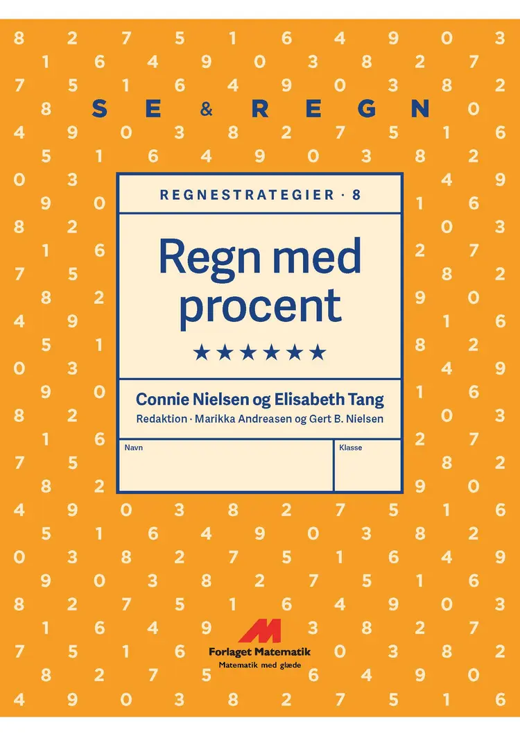 Regnestrategier 8 - sælges i sæt af 5 stk. af Connie Nielsen