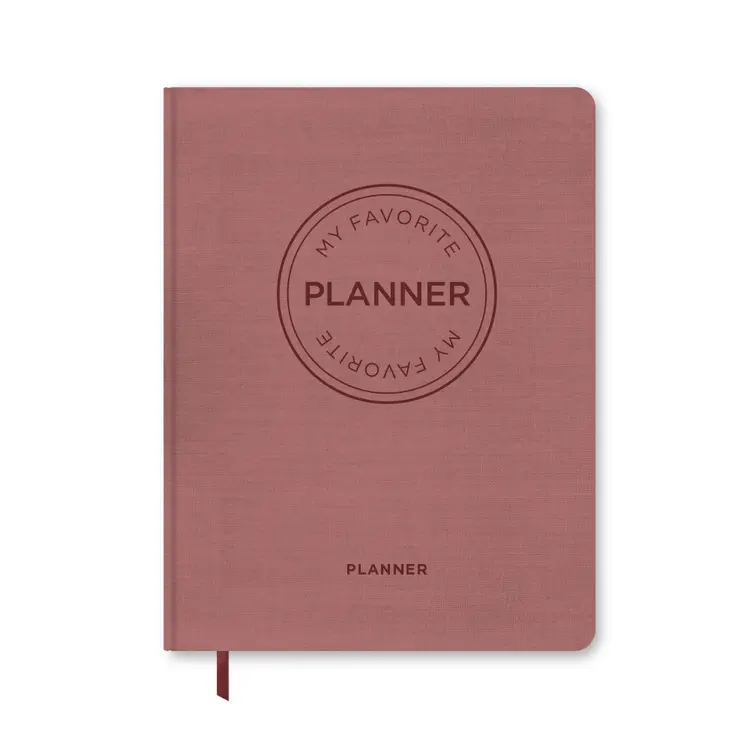 MY FAVORITE PLANNER Dateret 21 / Vintage Rosa af Forlaget Aronsen
