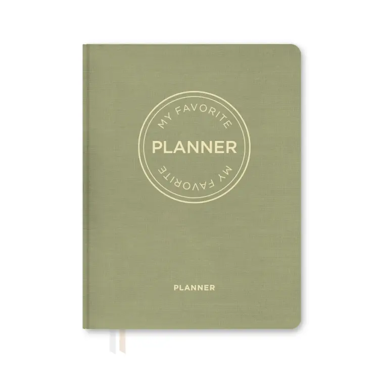 MY FAVORITE PLANNER Dateret 2024 Lys grøn af Forlaget Aronsen