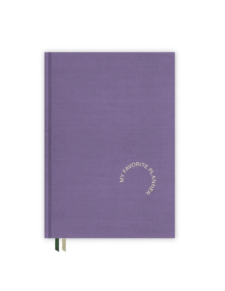 MY FAVORITE PLANNER 2025 Lys Violet af Forlaget Aronsen