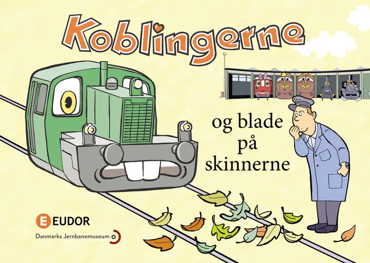 Koblingerne og blade på skinnerne af Danmarks Jernbanemuseum