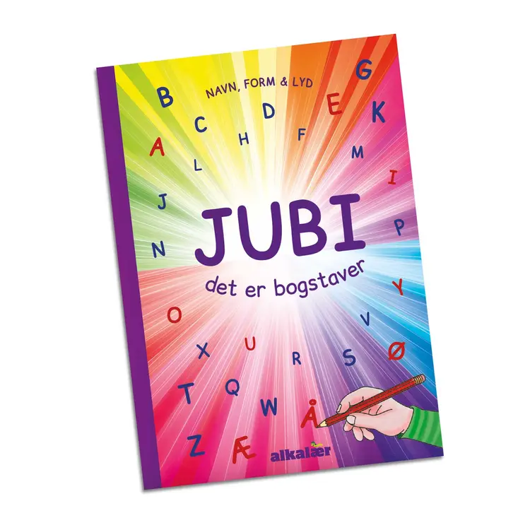 JUBI, det er bogstaver - opgavehæfte af Eag V. Hansn