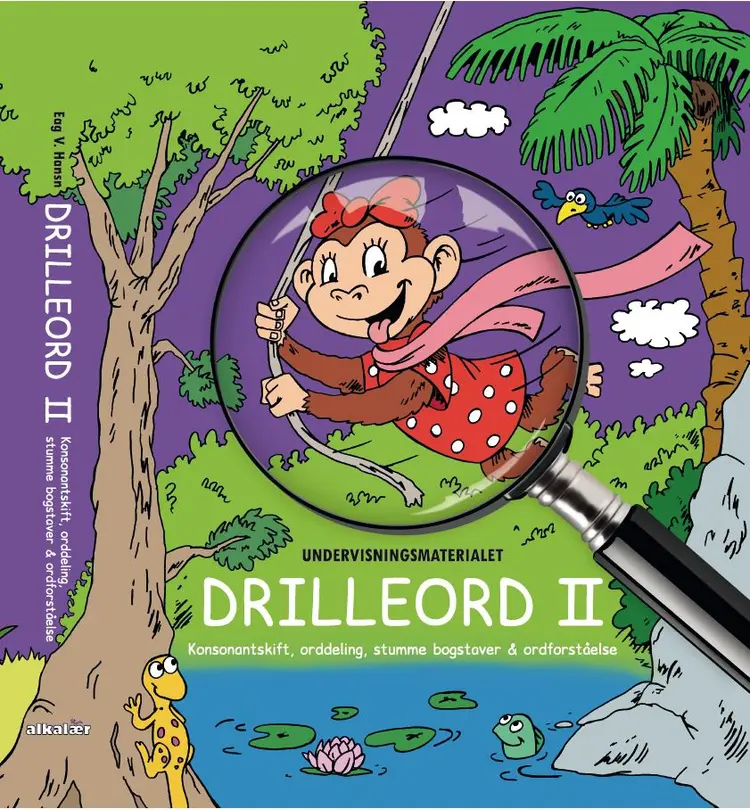 Drilleord 2 - konsonantskift, orddeling, stumme bogstaver & ordforståelse af Eag V. Hansn
