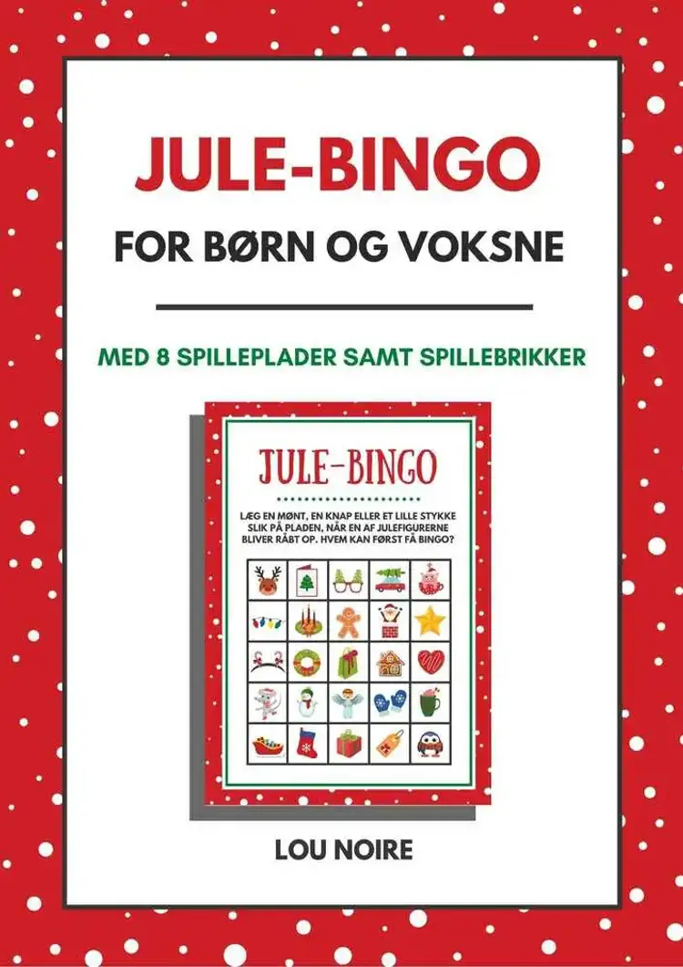 Jule-bingo af Lou Noire