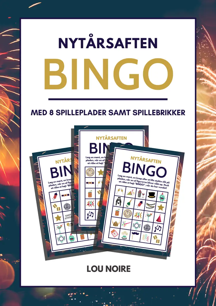 Nytårsaften-bingo af Lou Noire
