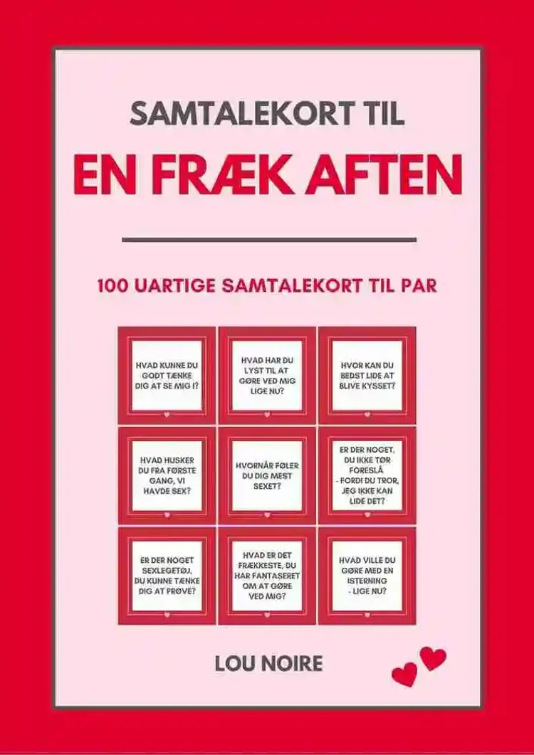 Samtalekort til en fræk aften af Lou Noire