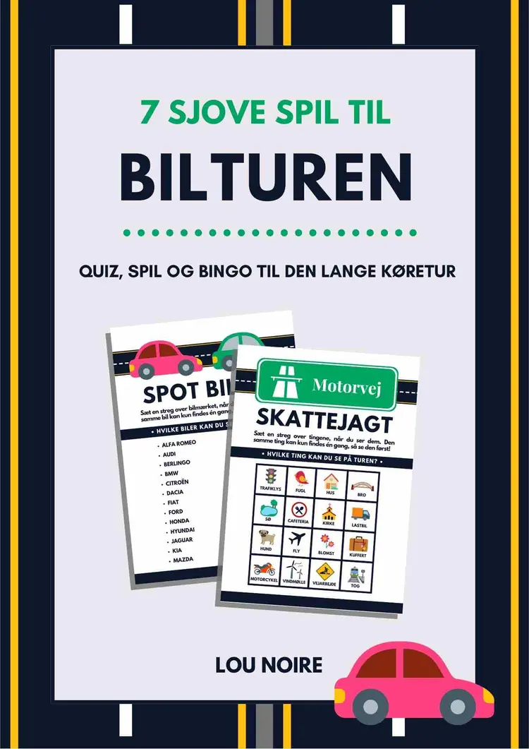 7 sjove spil til bilturen af Lou Noire