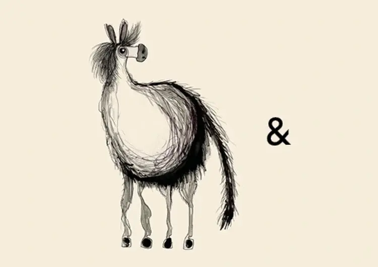 Æslet og dragen af Stine Haynes