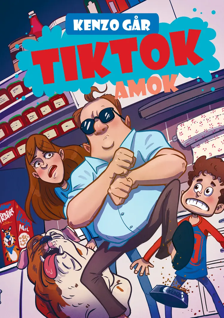 Kenzo spiser TikTok Amok af Lise Bidstrup