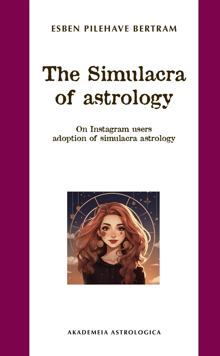 The Simulacra of Astrology af Esben Pilehave Bertram