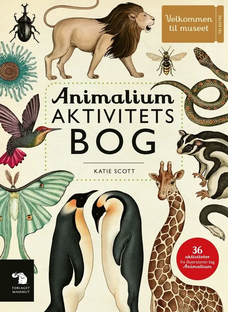 Animalium Aktivitetsbog af Katie Scott