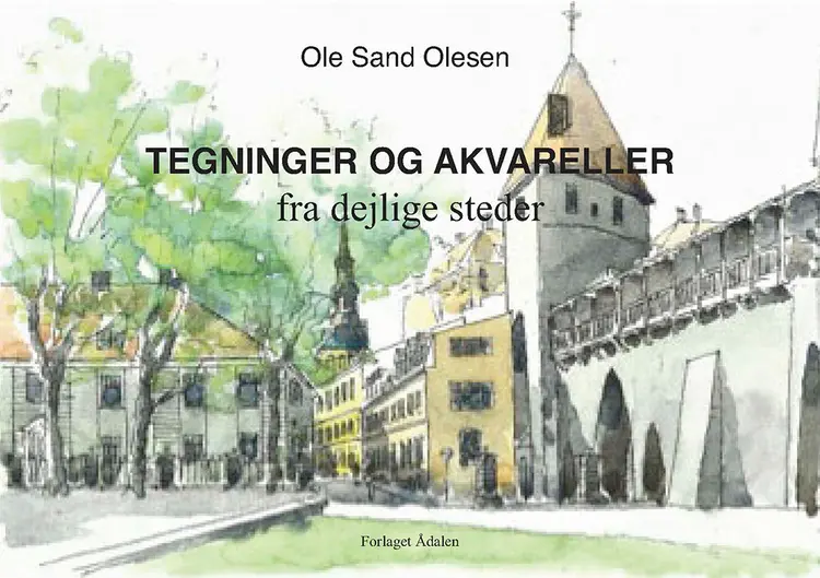 Tegninger og akvareller af Ole Sand Olesen
