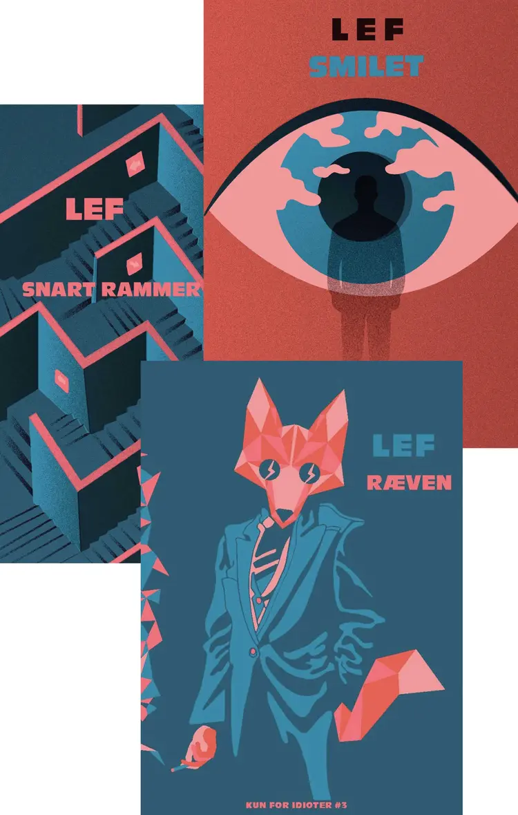 Kun for idioter #1-3 af Lars Emil Foder