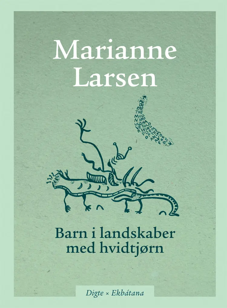 Barn i landskaber med hvidtjørn af Marianne Larsen