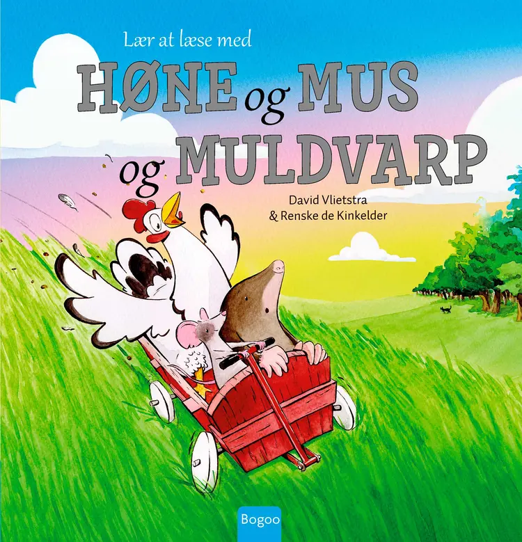 Lær at læse med høne og mus og muldvarp af David Vlietstra