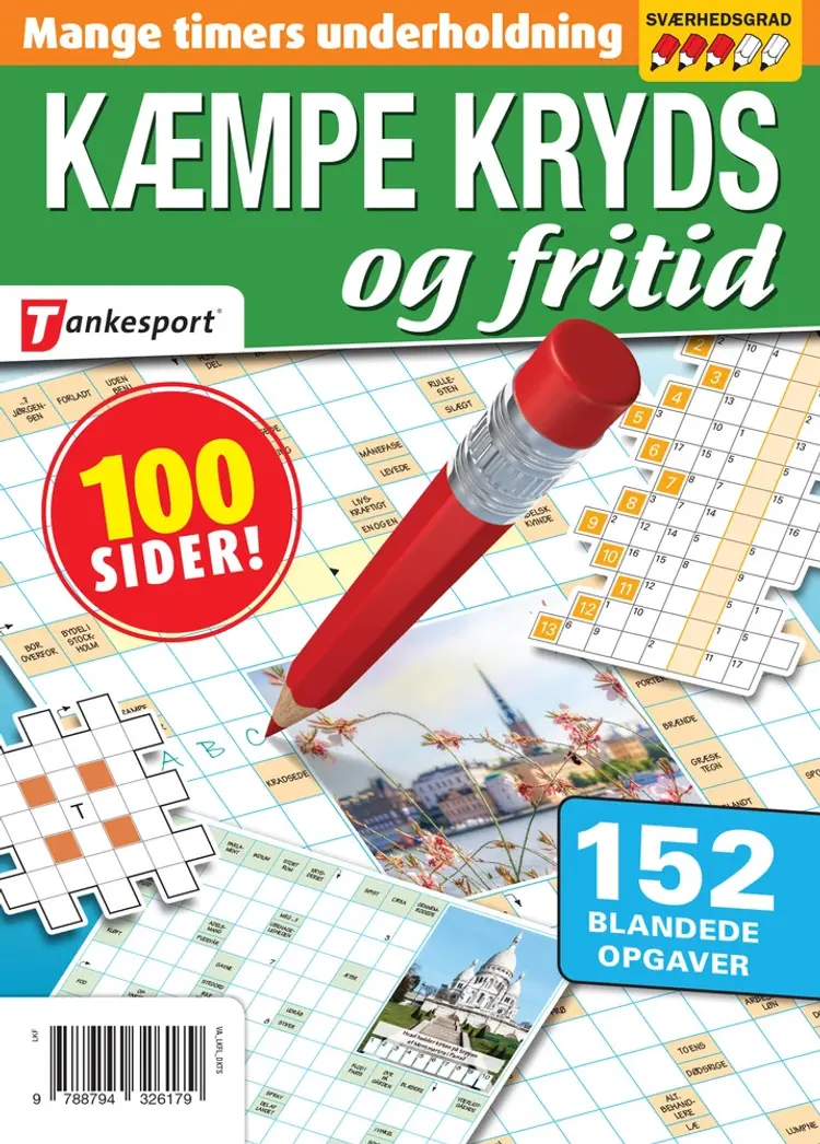 KÆMPE KRYDS & Fritid af Keesing/Tankesport
