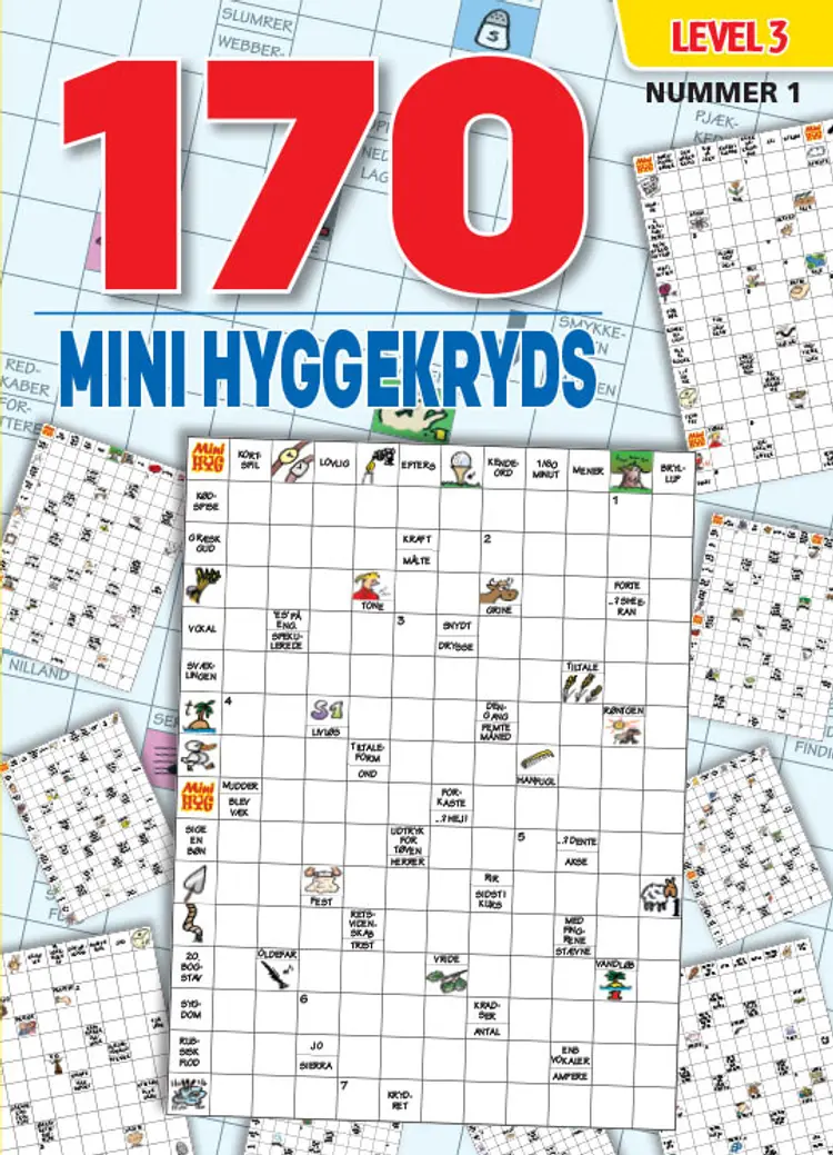 170 Mini Hyggekryds af Keesing/Tankesport
