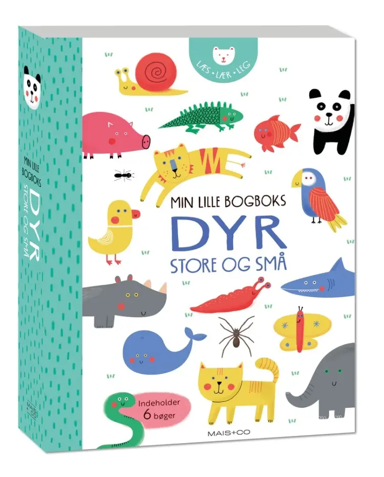 Min lille bogboks DYR - store og små af undefined