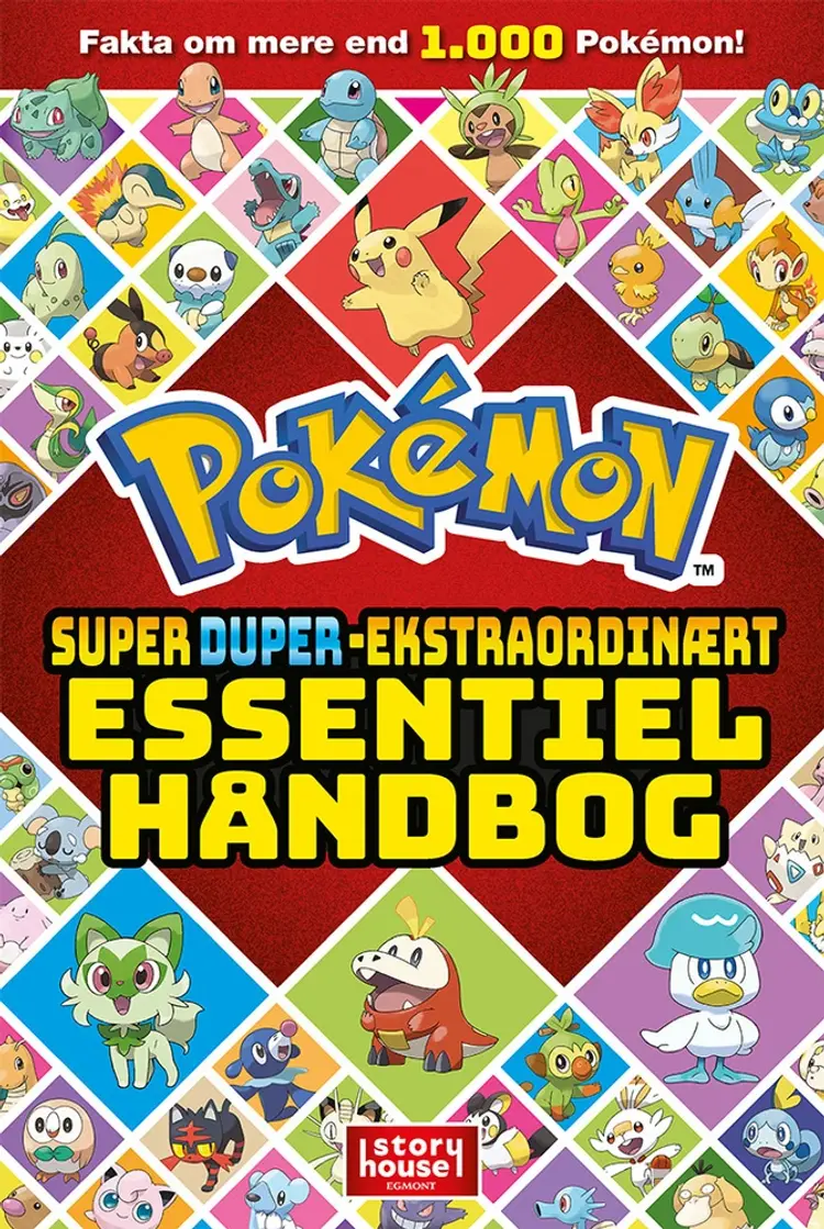 Pokémon - Super Duper-Ekstraordinært Essentiel Håndbog af Pokémon
