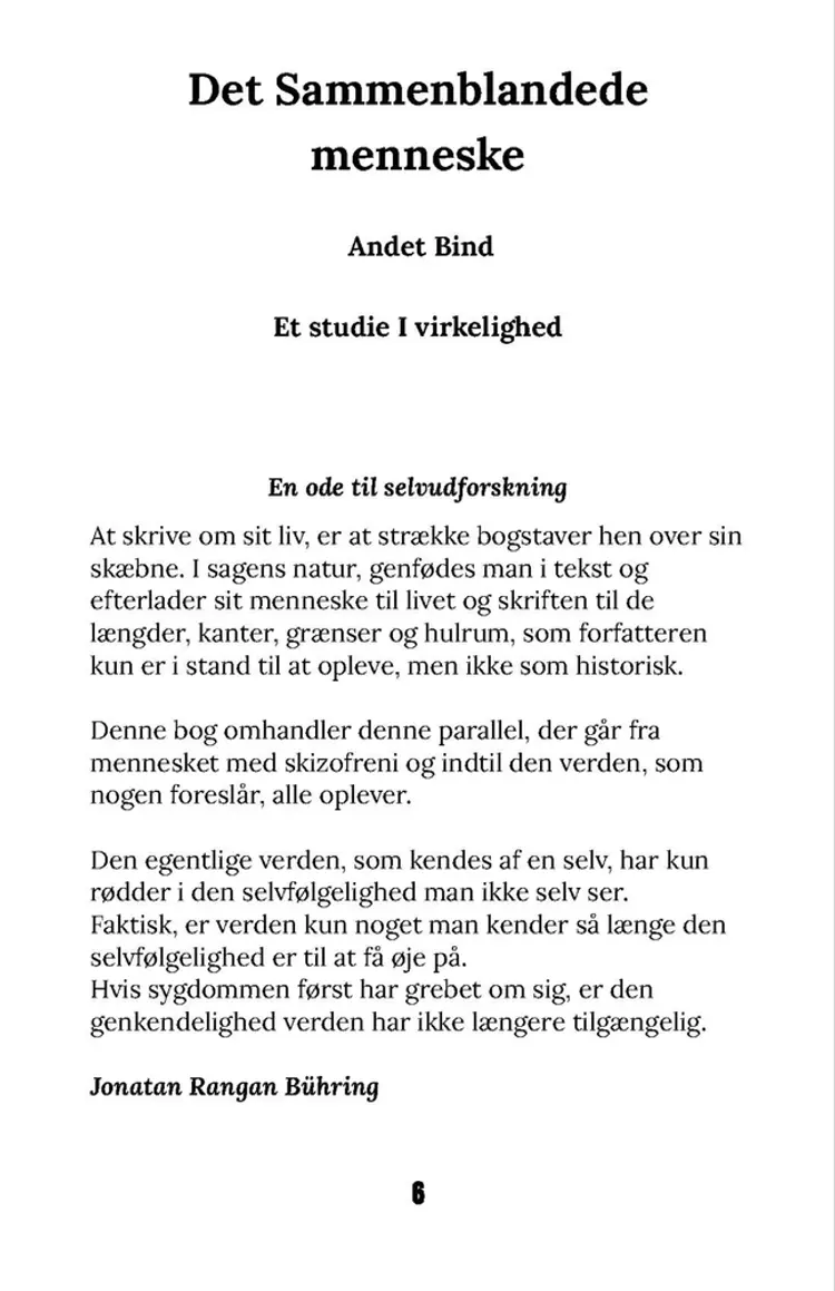 Det Sammenblandede Menneske af Jonatan Bühring
