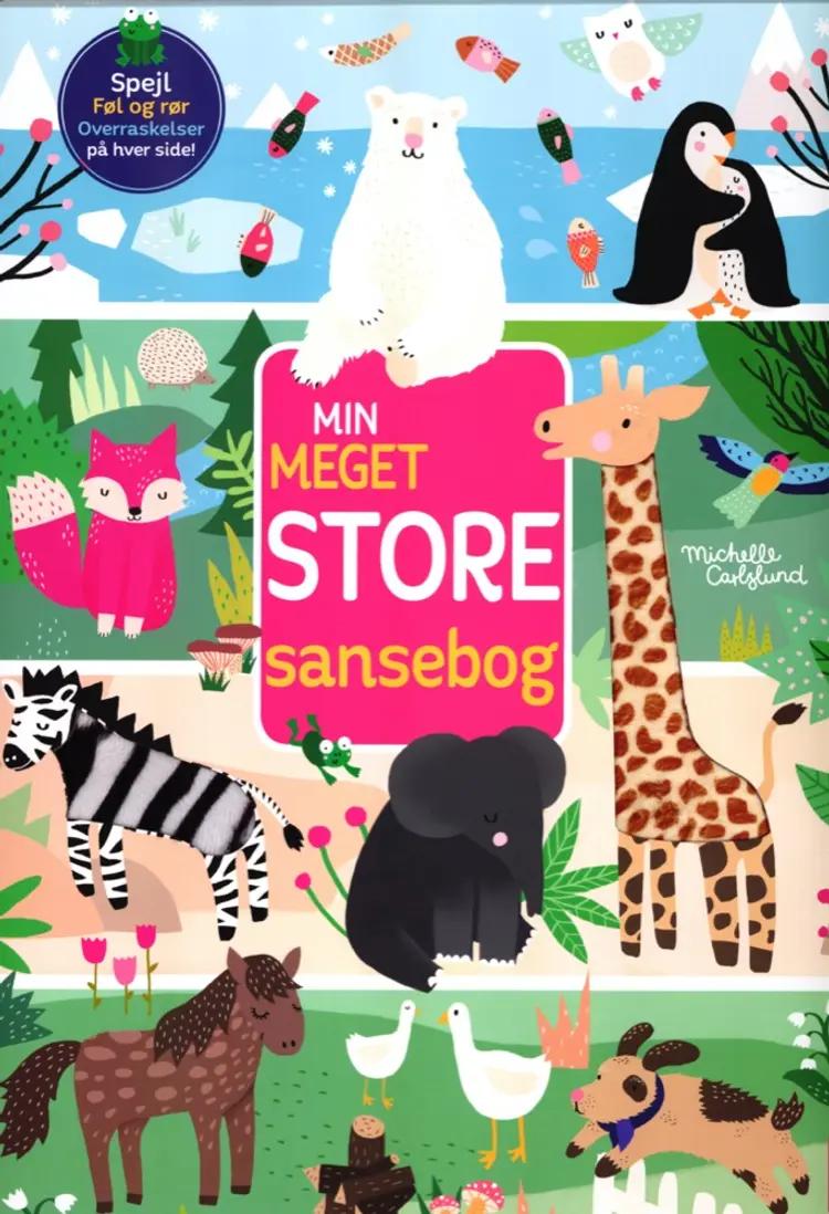 Min meget store sansebog af Michelle Carlslund