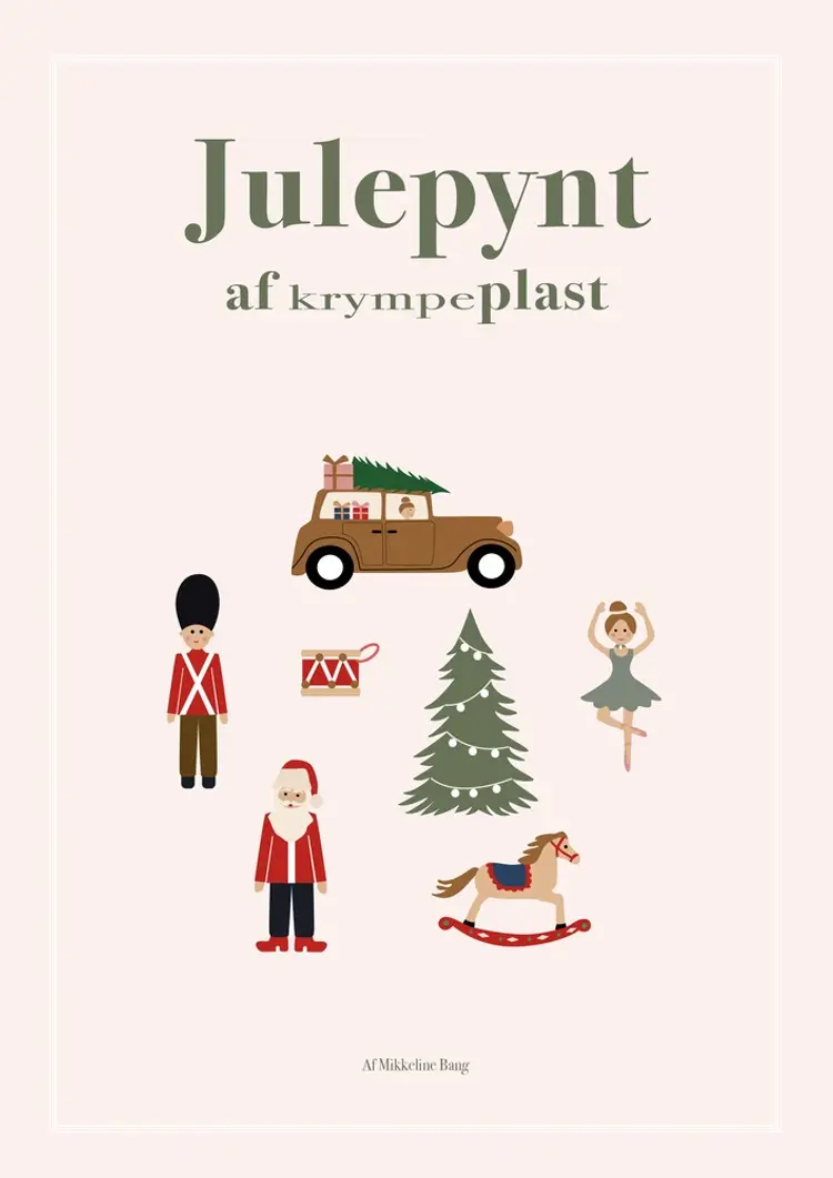 Julepynt af krympeplast af Melike Fürstenberg