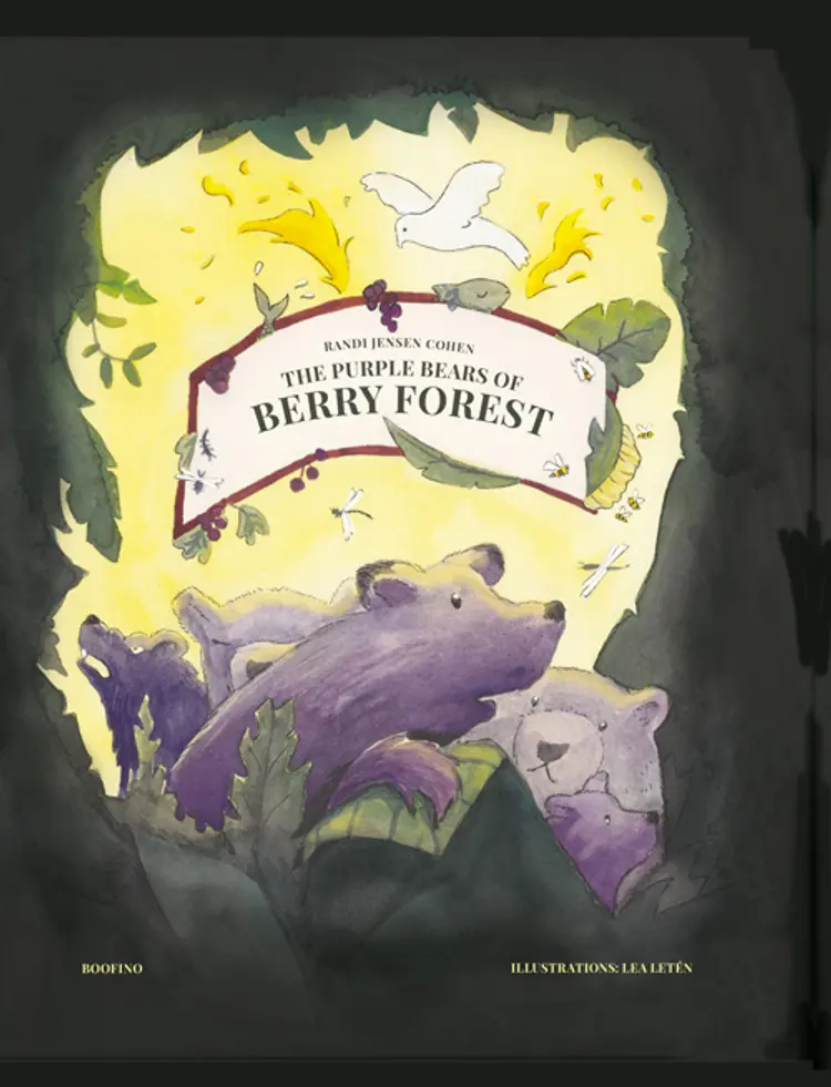 The purple bears of berry forest af Randi Jensen Cohen