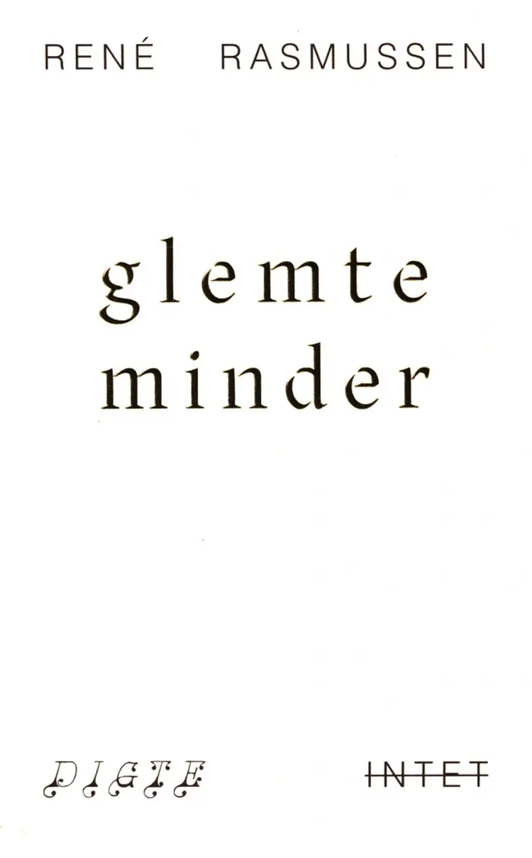 glemte minder af René Rasmussen