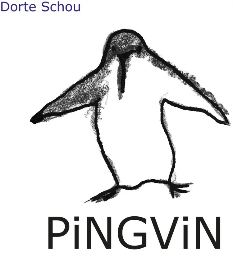 Pingvin af Dorte Schou