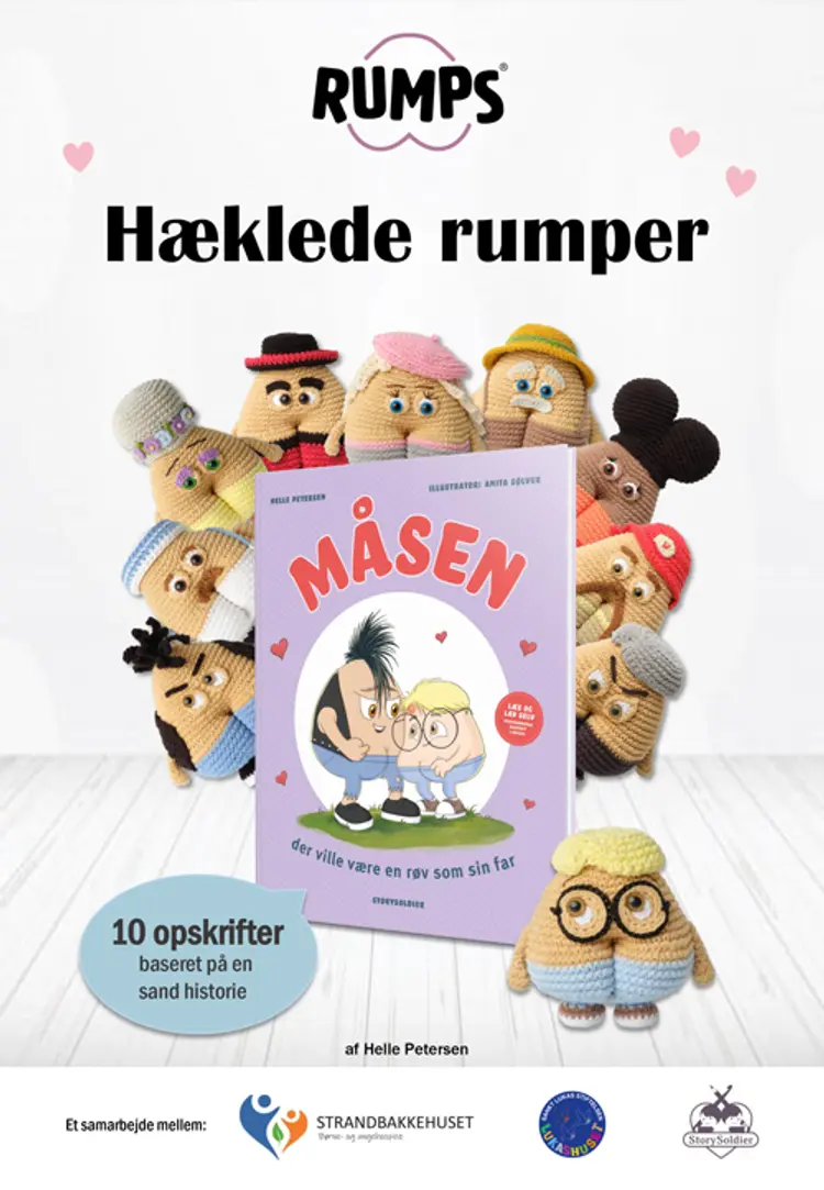 RUMPS - Hæklede rumper af Helle Petersen