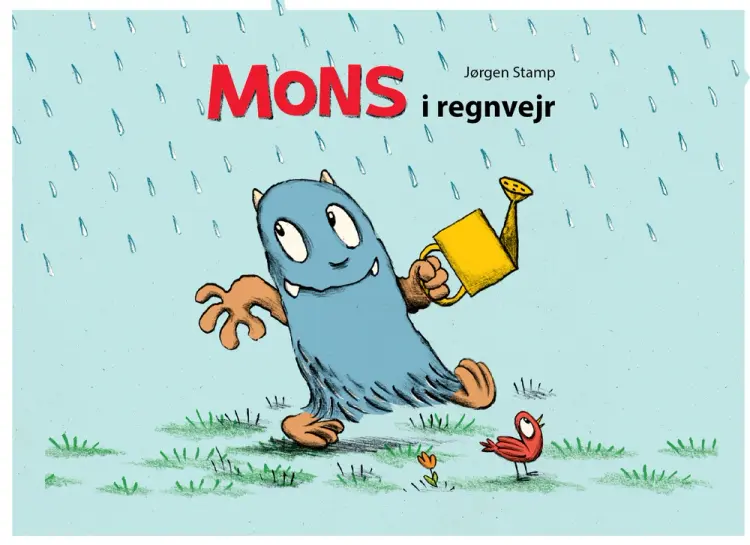 Mons i regnvejr af Jørgen Stamp