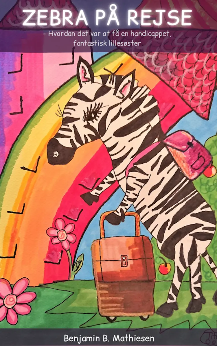Zebra på rejse af Benjamin Bjerregaard Mathiesen