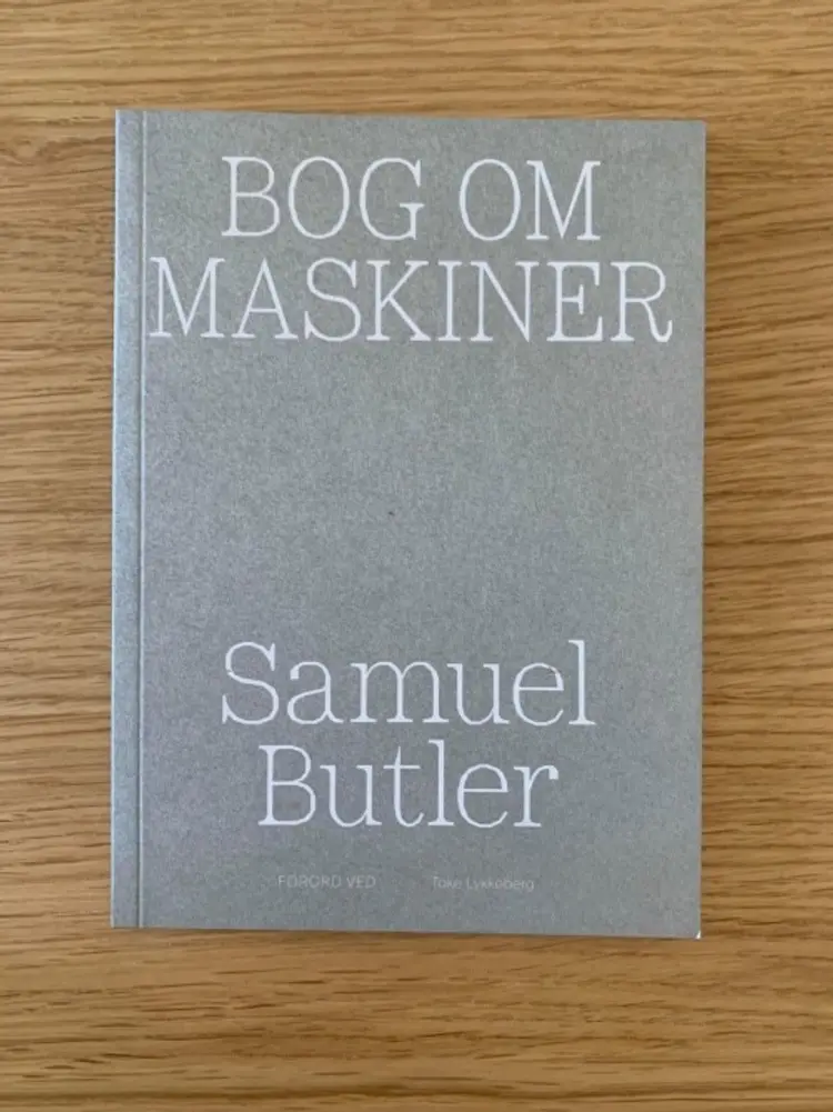 Bog om maskiner af Samuel Butler