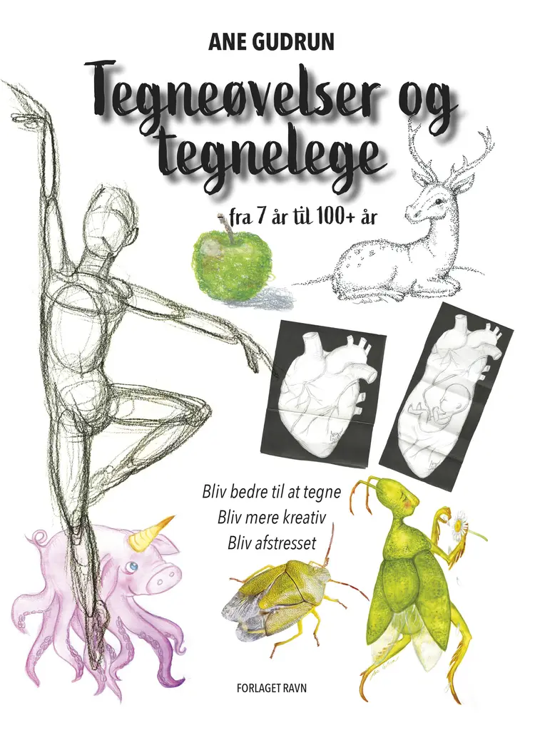 Tegneøvelser og tegnelege af Ane Gudrun