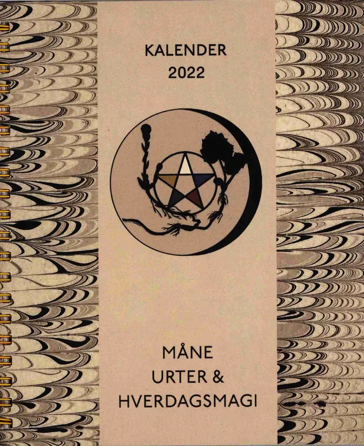 Måne, Urter & Hverdagsmagi - Kalender 2022 af Ditte Hegelund