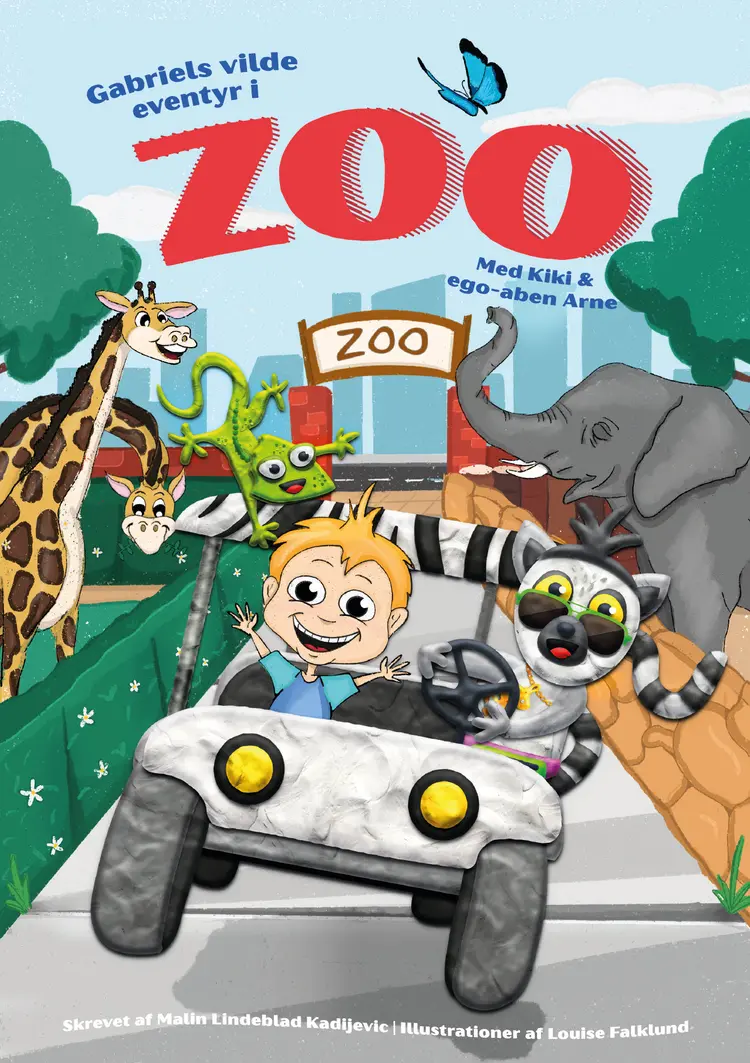 Gabriels vilde eventyr i Zoo af Malin Lindeblad Kadijevic