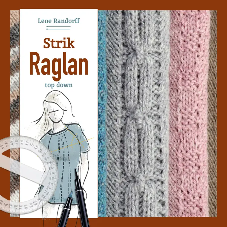 Strik Raglan af Lene Randorff