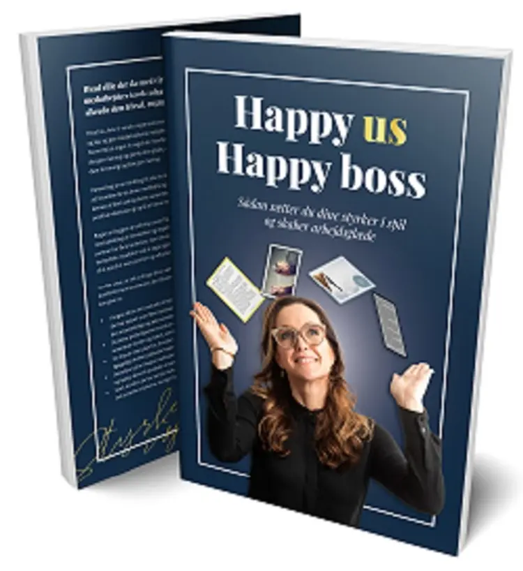 Happy us Happy boss af Dorte Alex Lensfelt