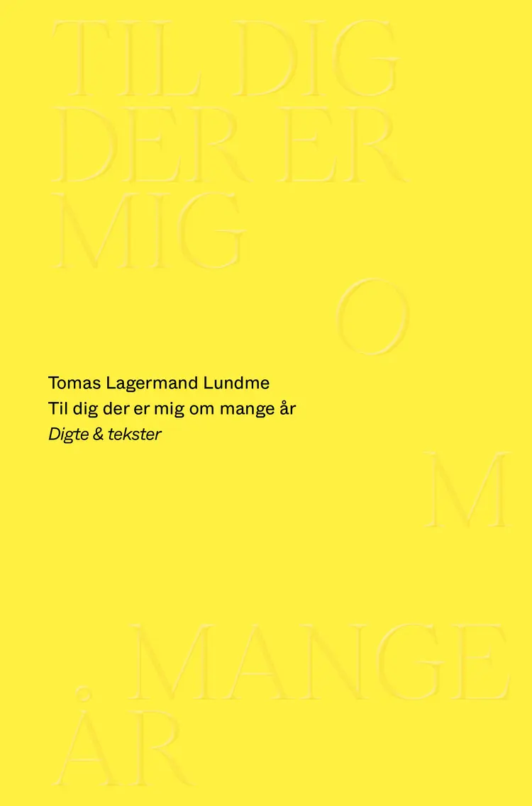 Til dig der er mig om mange år af Tomas Lagermand Lundme