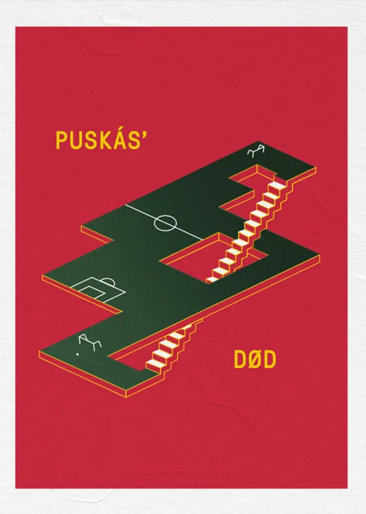 Puskás død af Peter Rewers