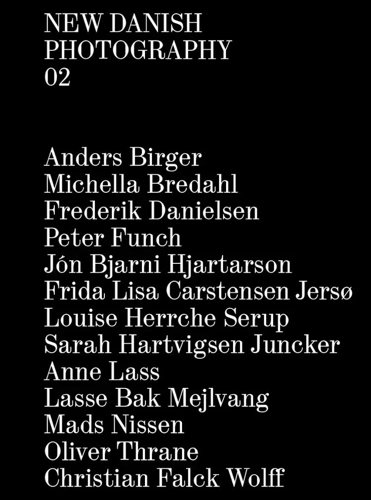 New Danish Photography 02 af Anders Birger