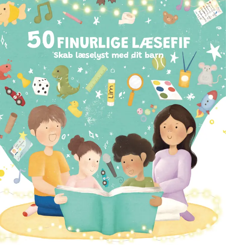 50 finurlige læsefif - skab læselyst med dit barn af Frederikke Røn Jørgensen
